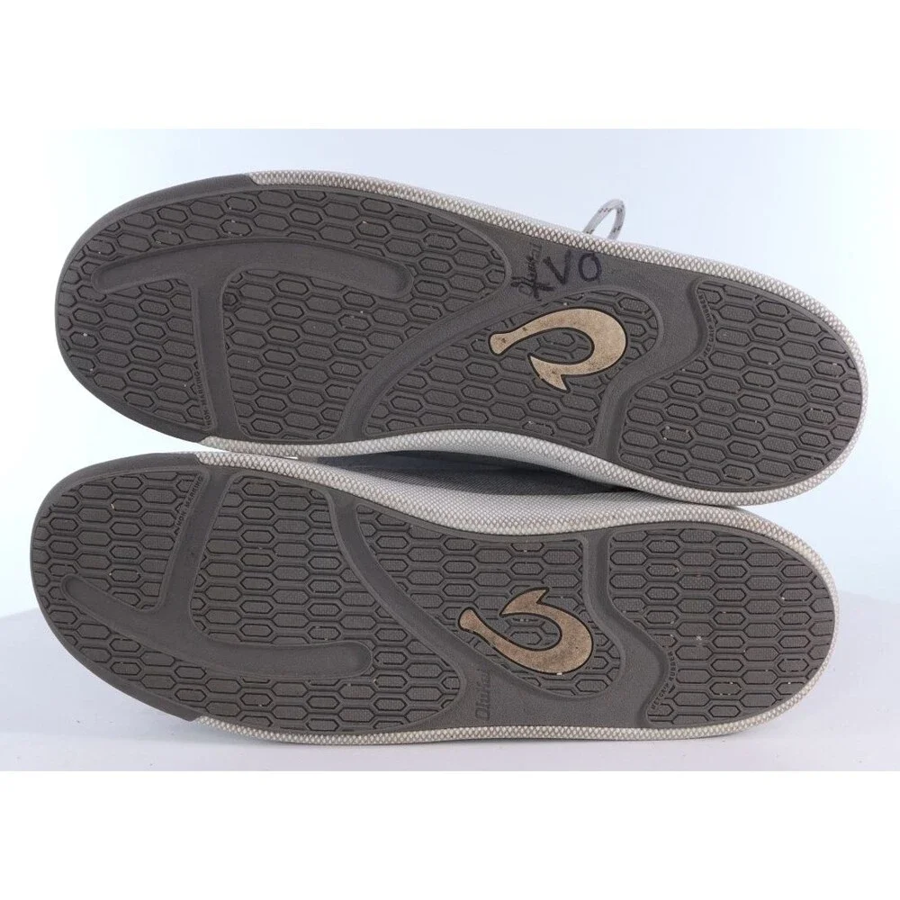 Olukai Nanea Men's Casual Sneakers Shoes Size EU 43.5 US 10.5 Gray